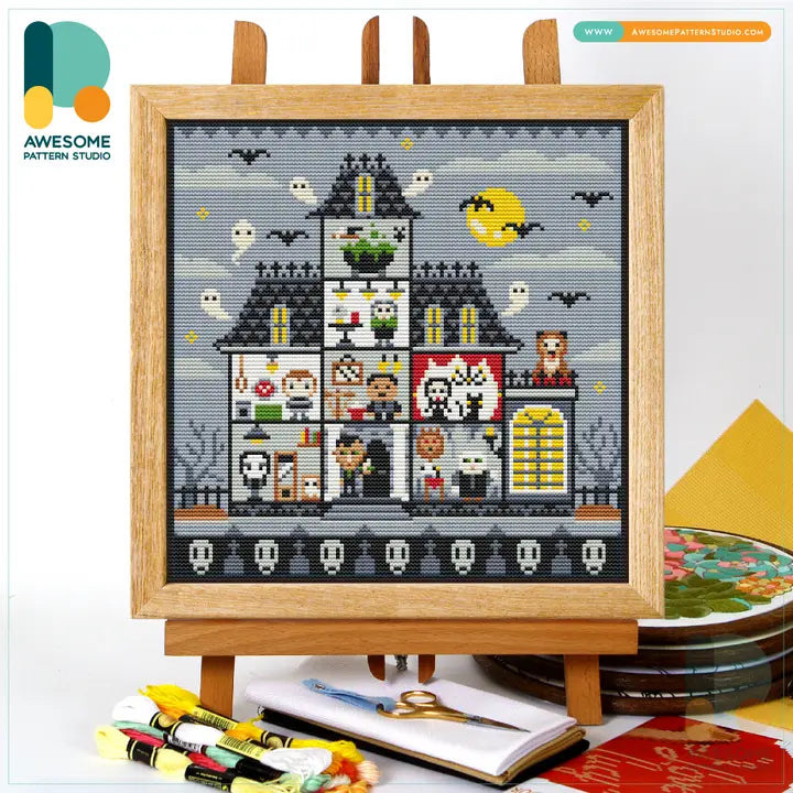Counted Cross Stitch Kit by Awesome Pattern Studio