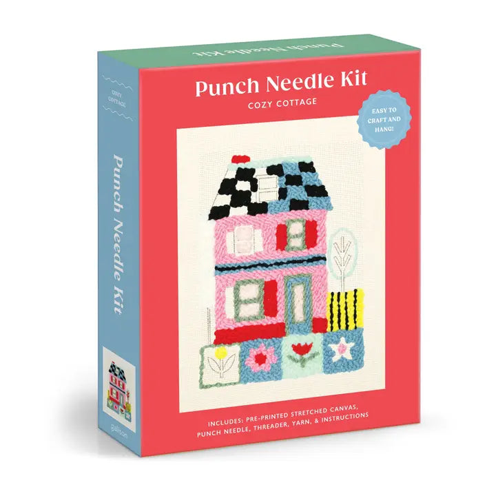 Punch Needle Kit - Cozy Cottage