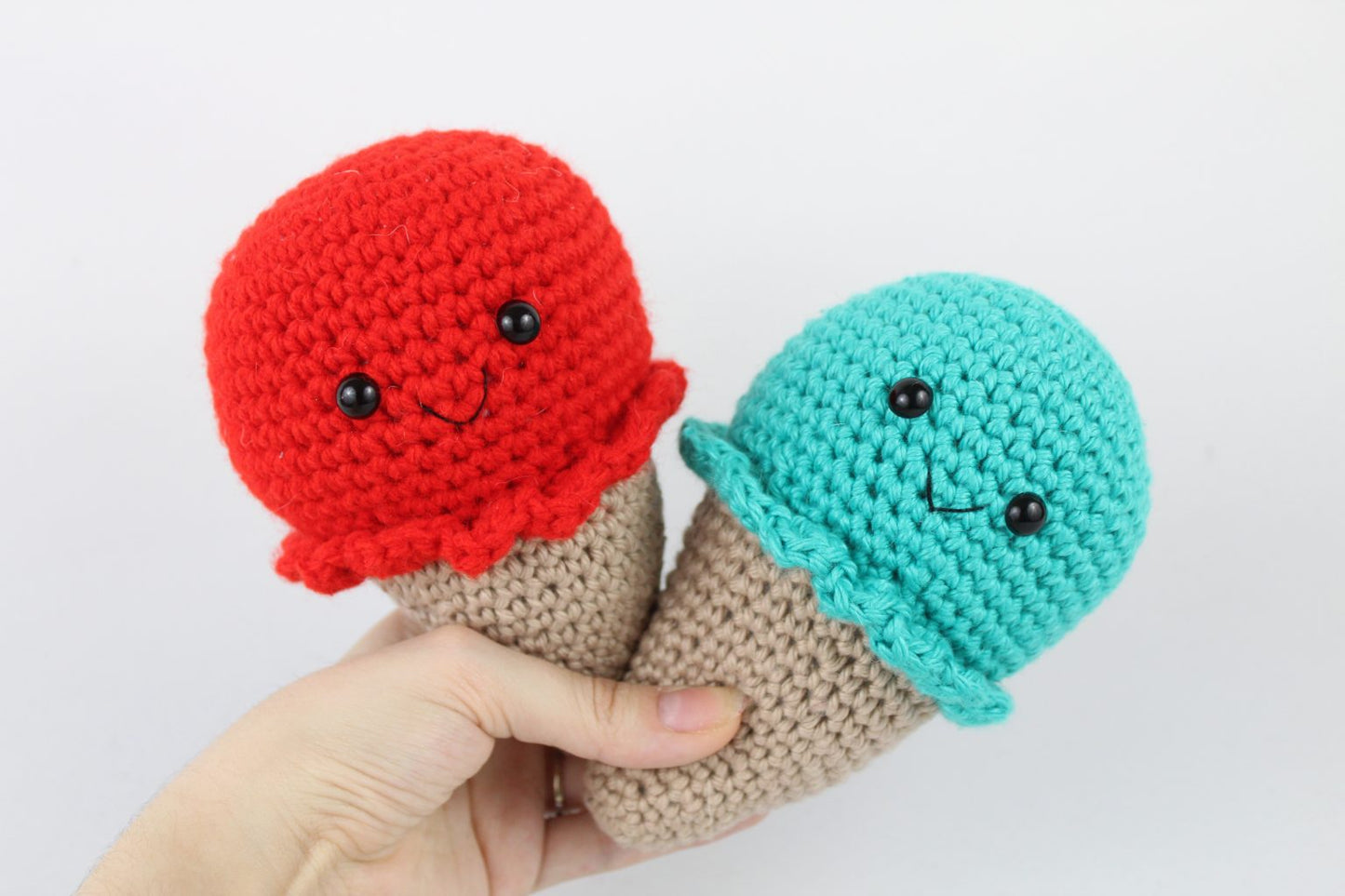 Crochet 201: Amigurumi Ice Cream Cones
