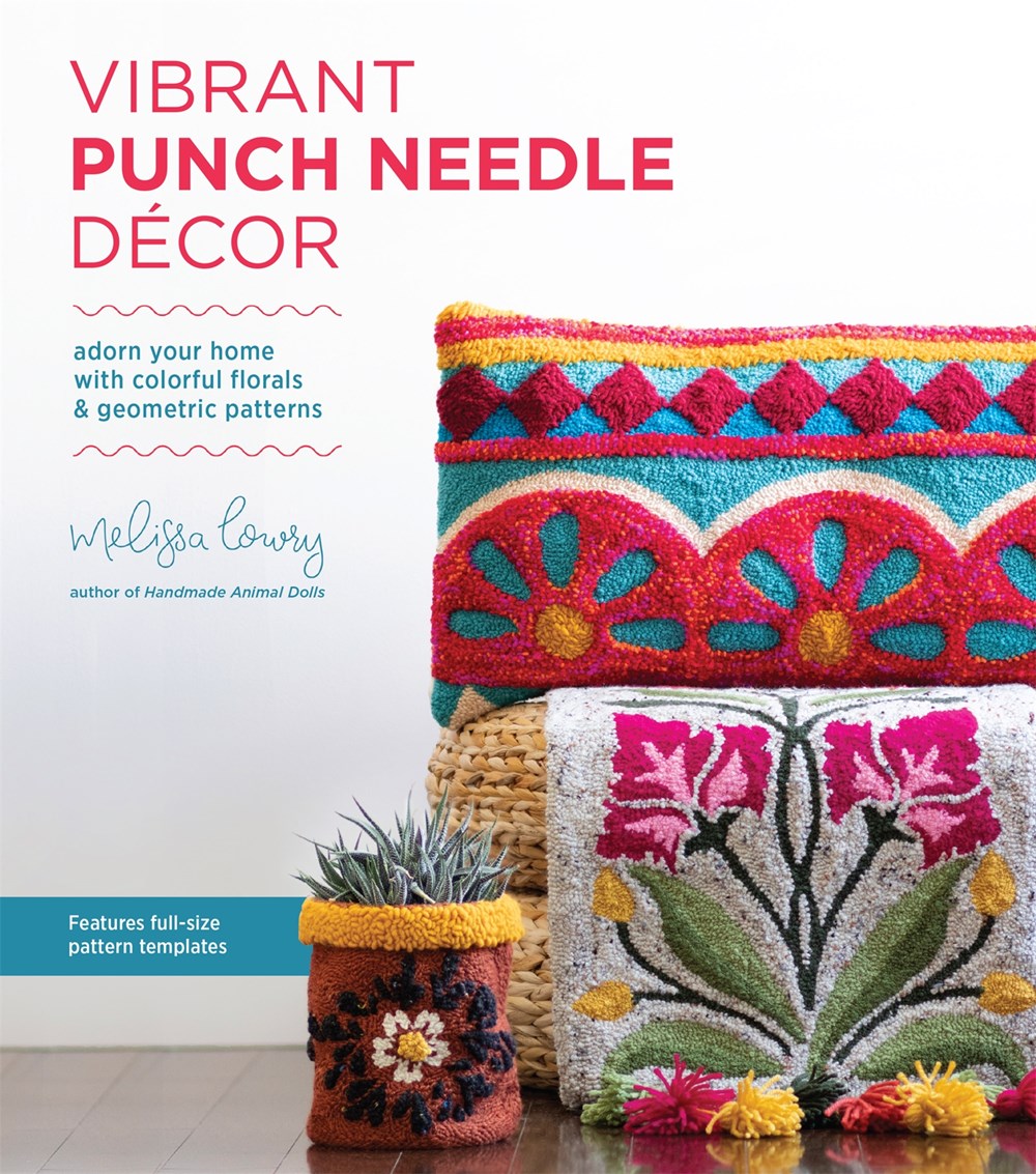 Vibrant Punch Needle Décor: Adorn Your Home with Colorful Florals and Geometric Patterns