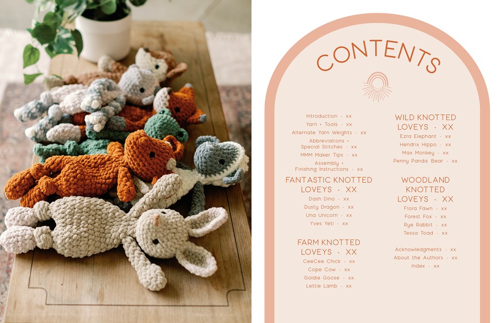 Mama Made Minis Knotted Loveys: 16 Heirloom Amigurumi Crochet Patterns