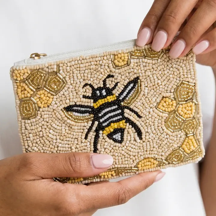 Beaded Coin Purse/Notions Bag