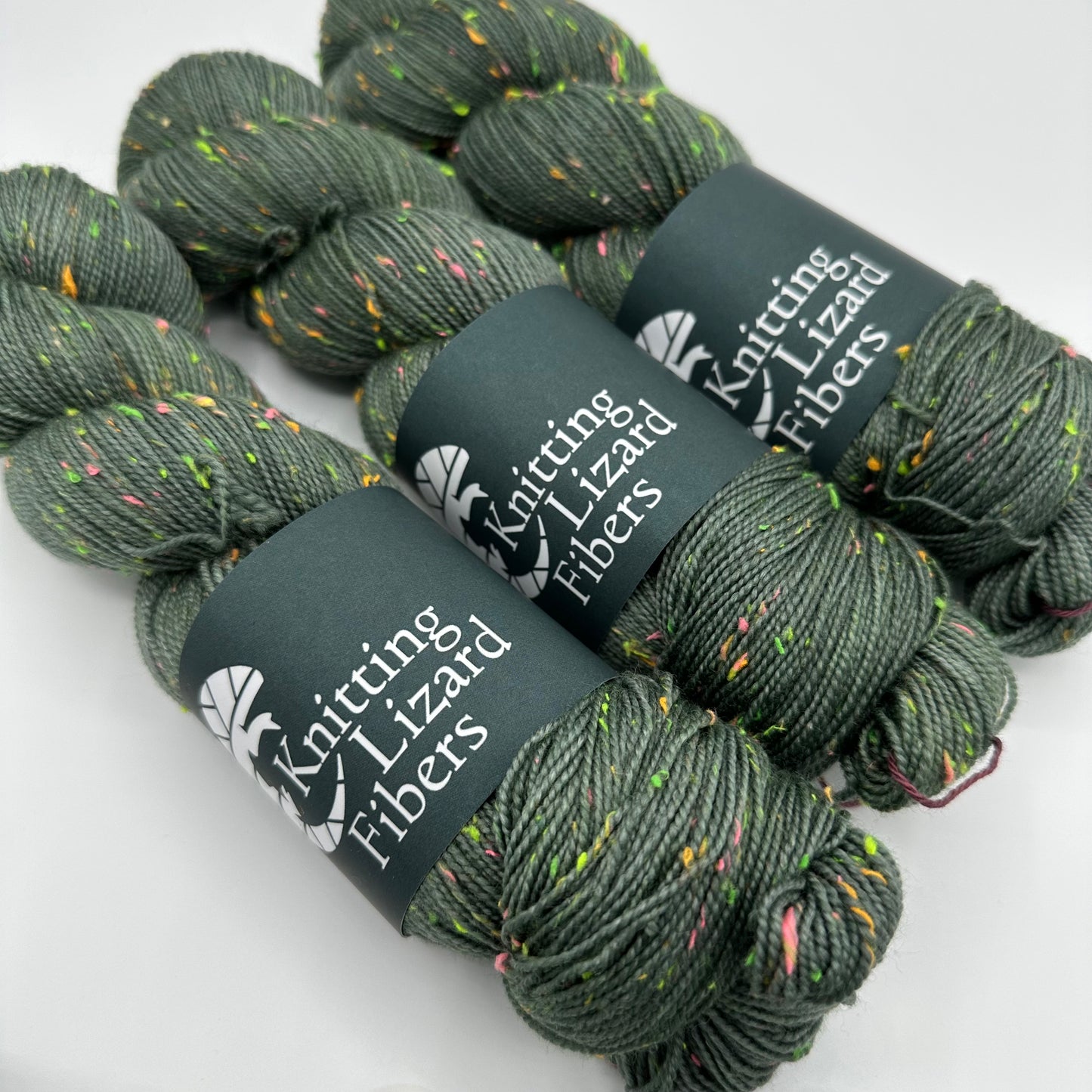 Neon Tweed Sock