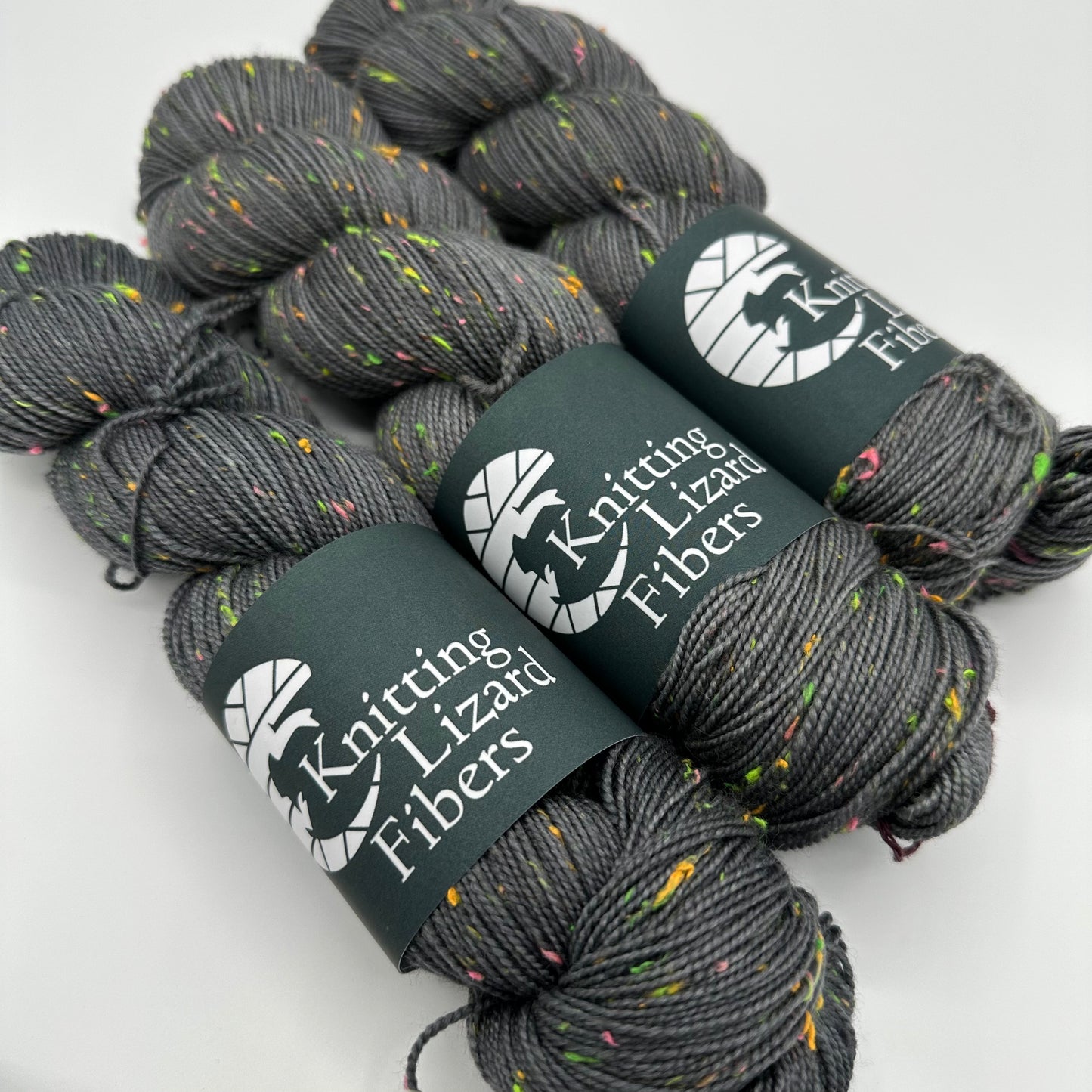 Neon Tweed Sock