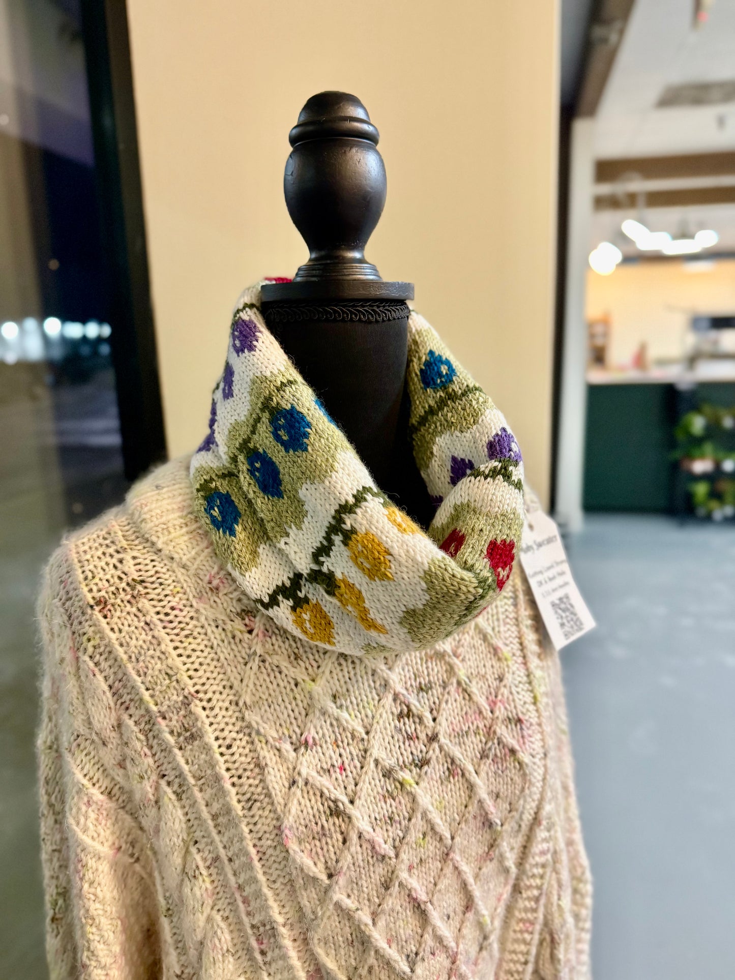 Trim the Tree Cowl Knitting Kit