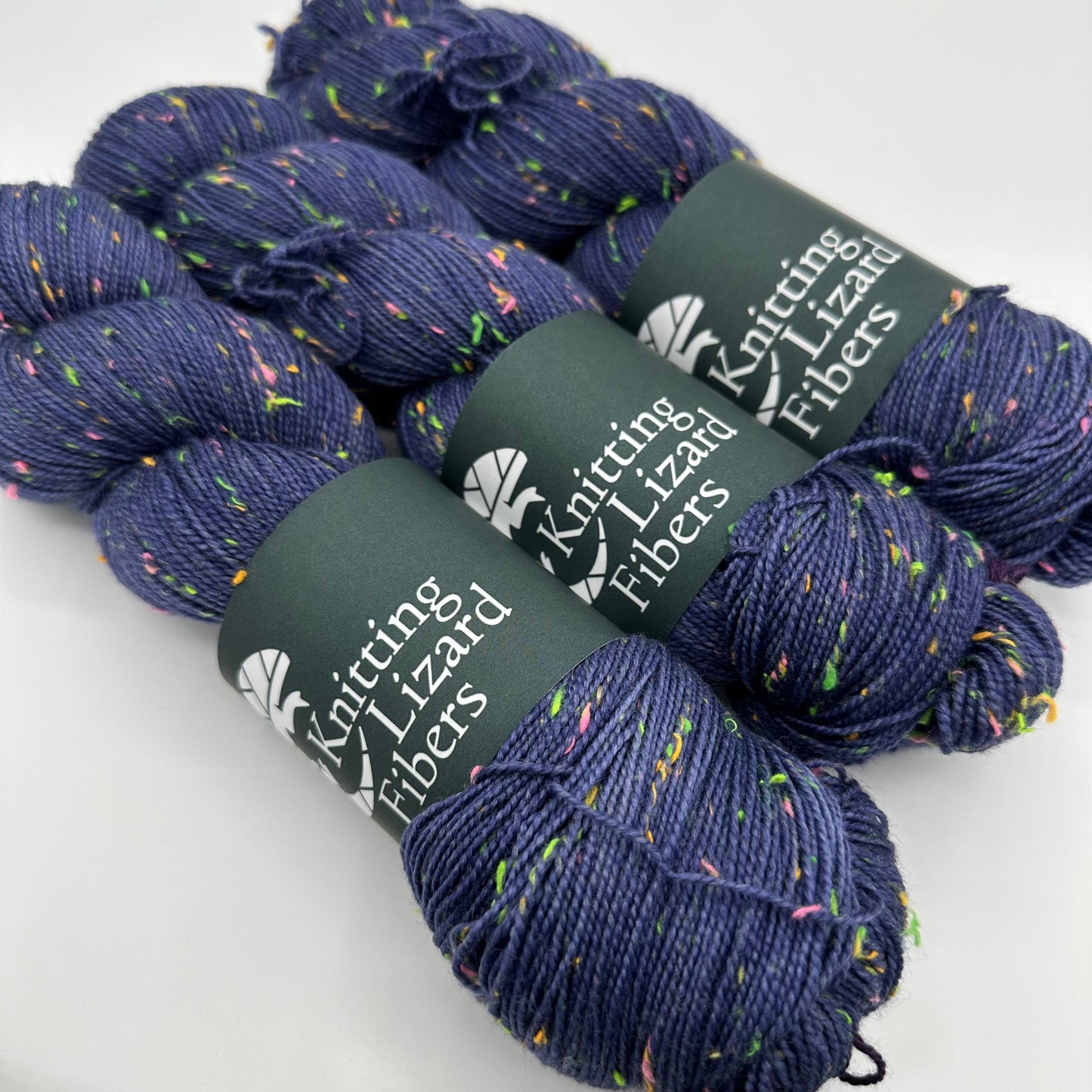Neon Tweed Sock