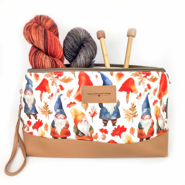 Trinity Bag – Small Zippered Knitting Project Bag