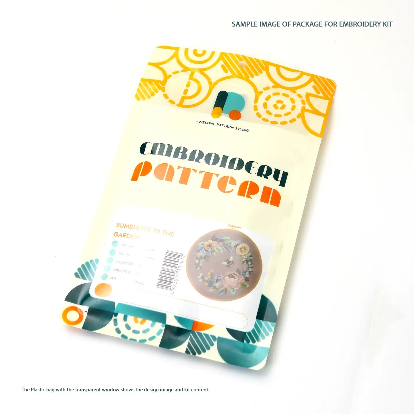 Embroidery Pattern Kit by Awesome Pattern Studio