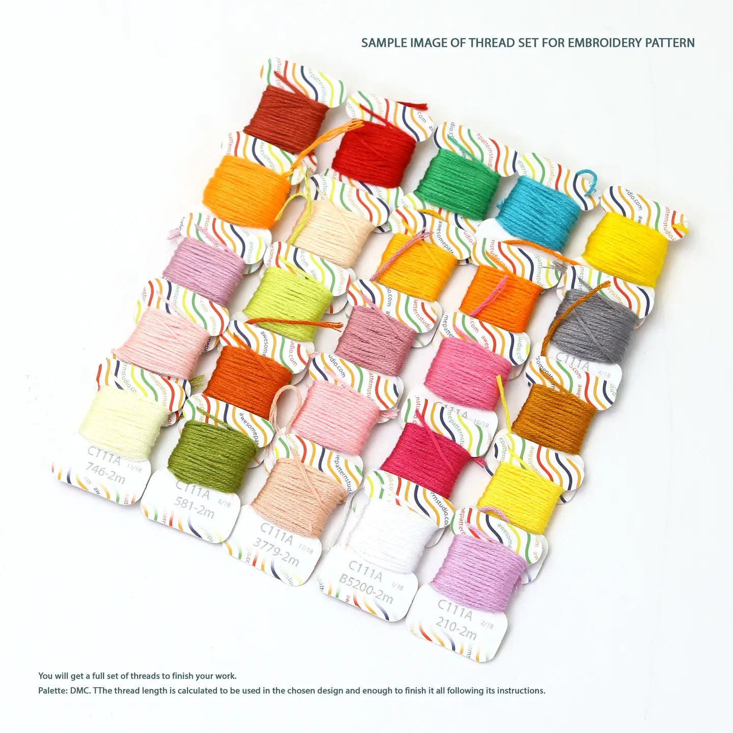 Embroidery Pattern Kit by Awesome Pattern Studio