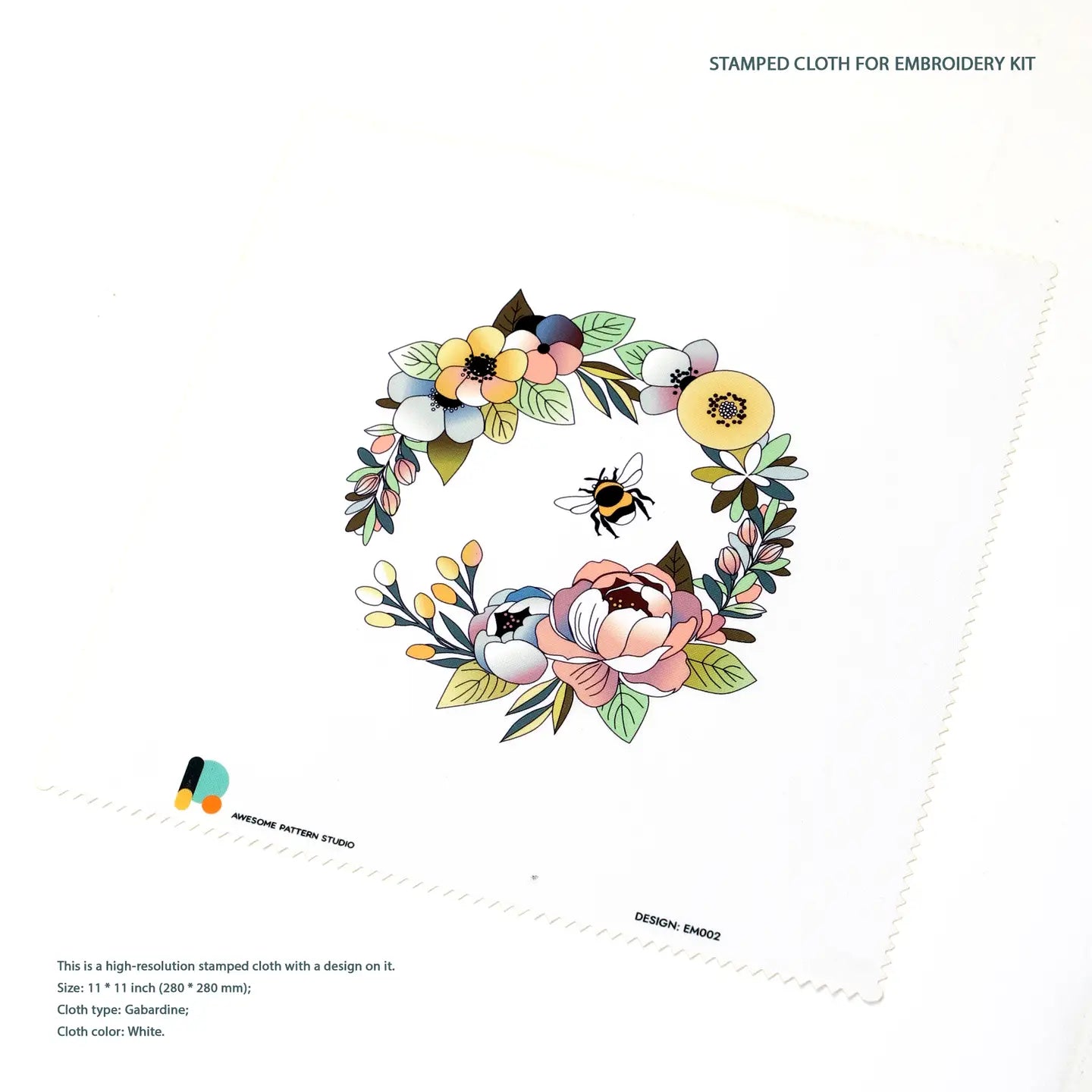 Embroidery Pattern Kit by Awesome Pattern Studio
