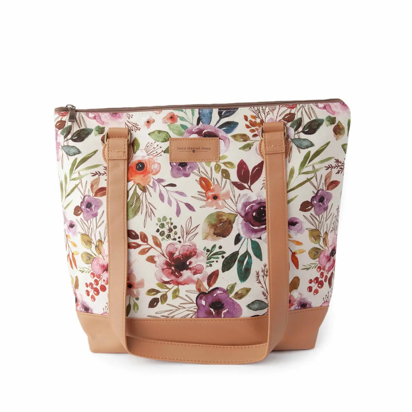 Mega Trinity Bag – Large Zippered Knitting Project Bag