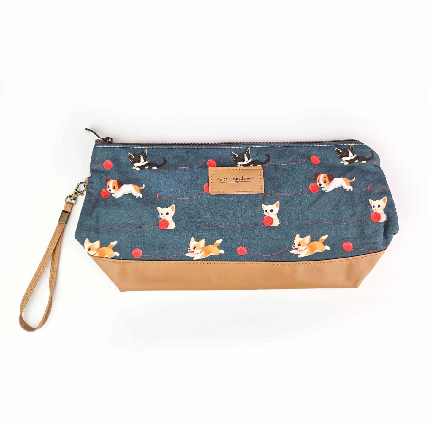 Trinity Bag – Small Zippered Knitting Project Bag