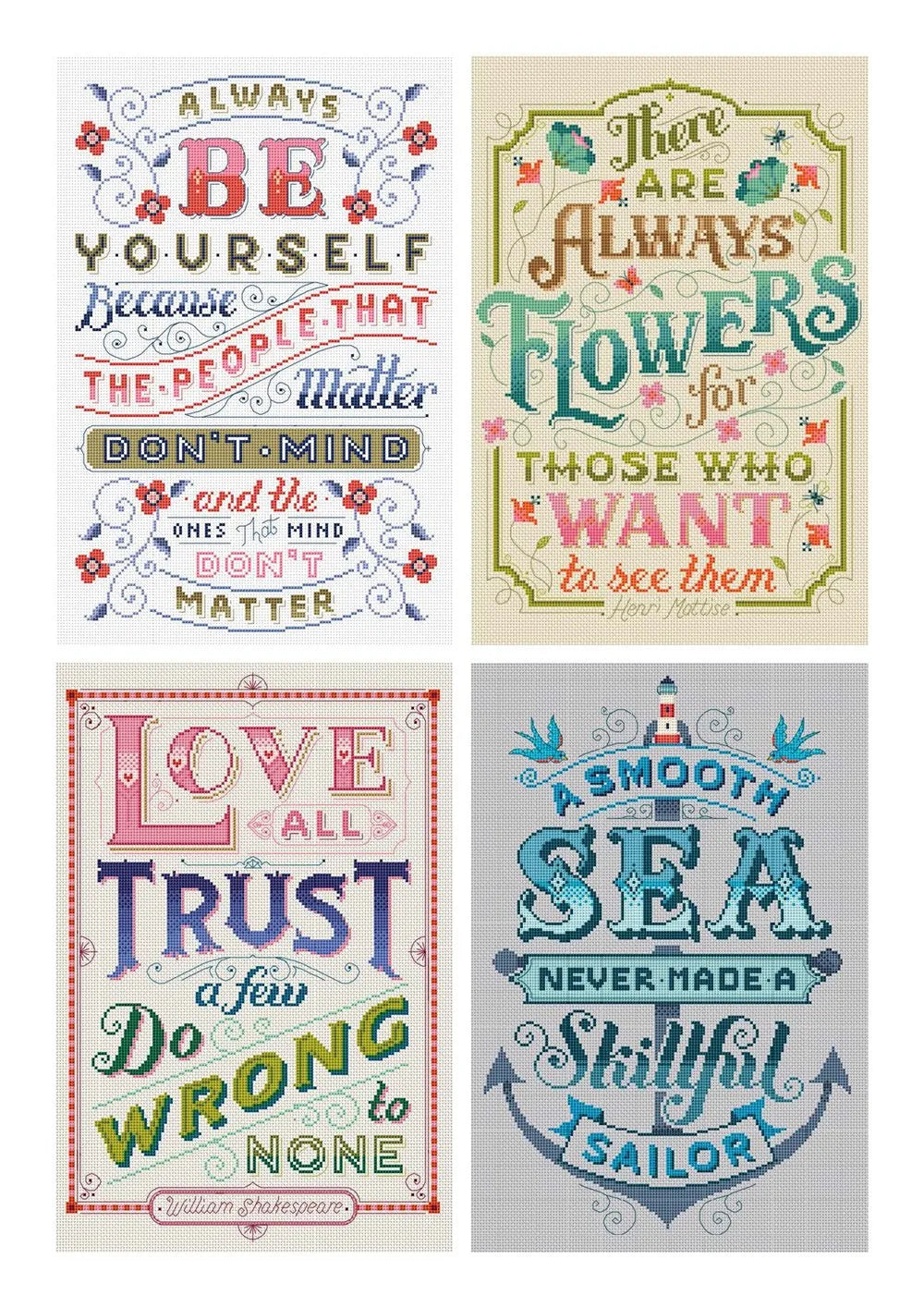 Cross Stitch for the Soul: 20 designs to inspire