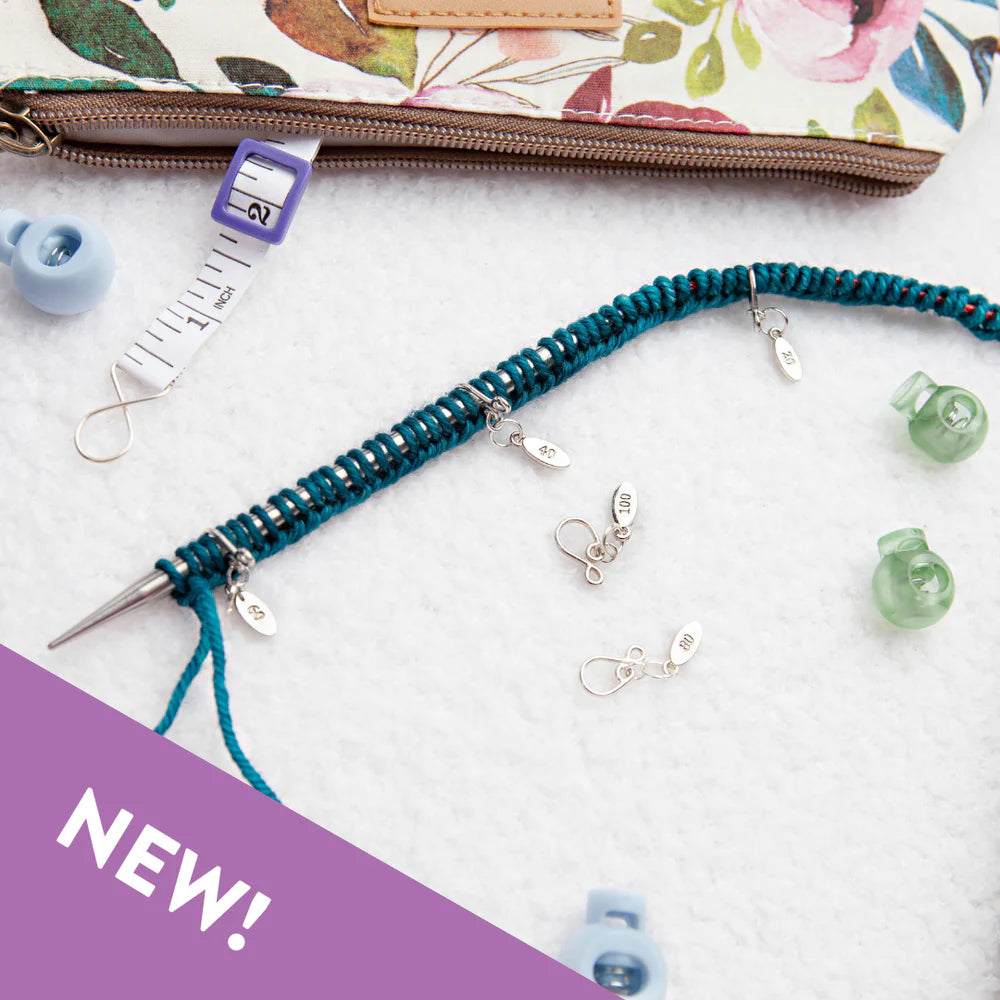 Cast on by 20 Stitch Markers