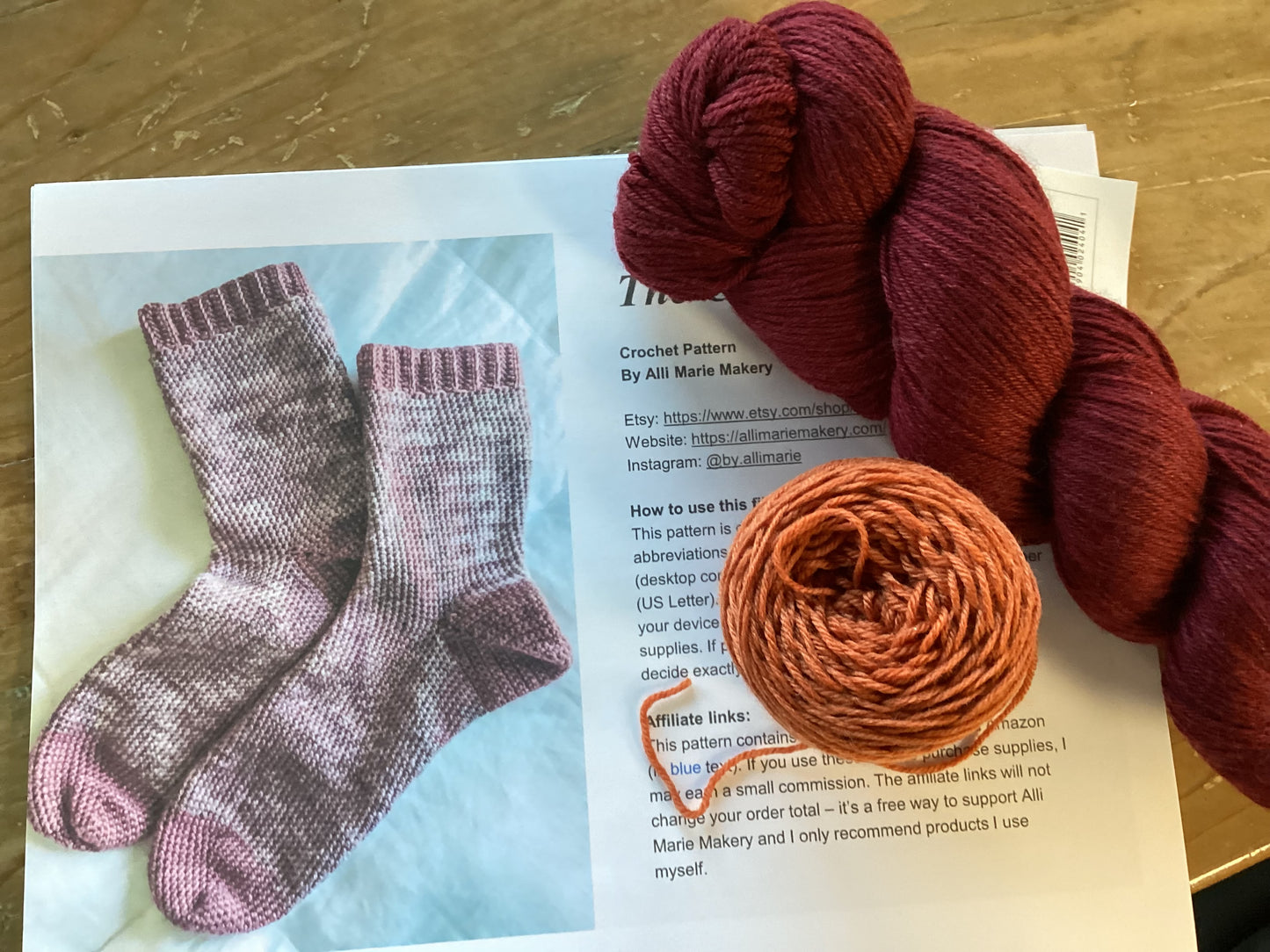 The Classic Socks (Crochet) Kit