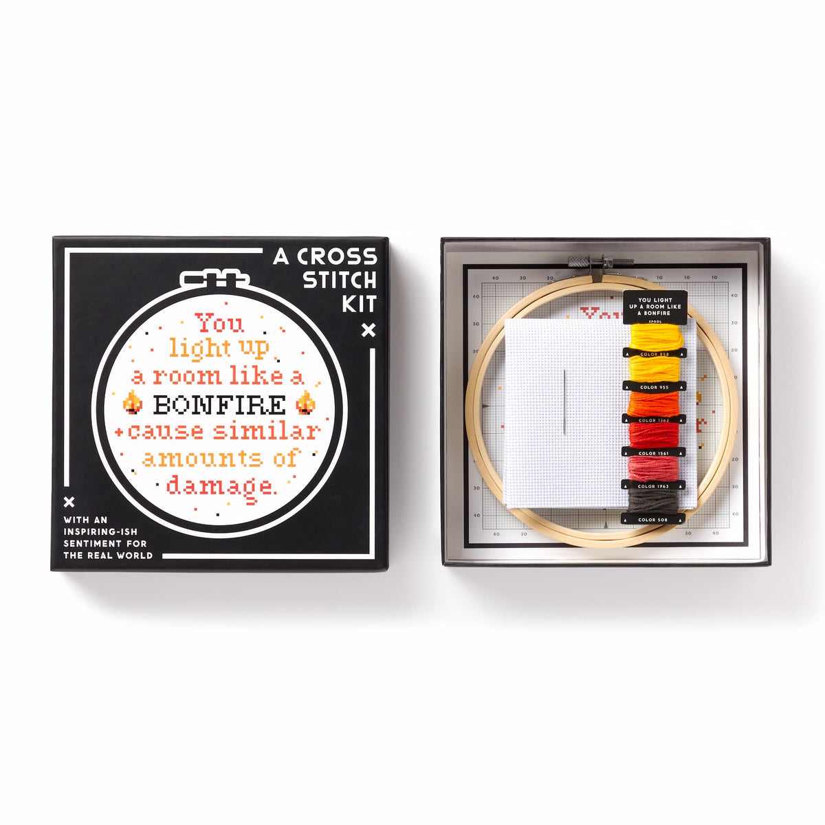 Bonfire Cross-Stitch Kit