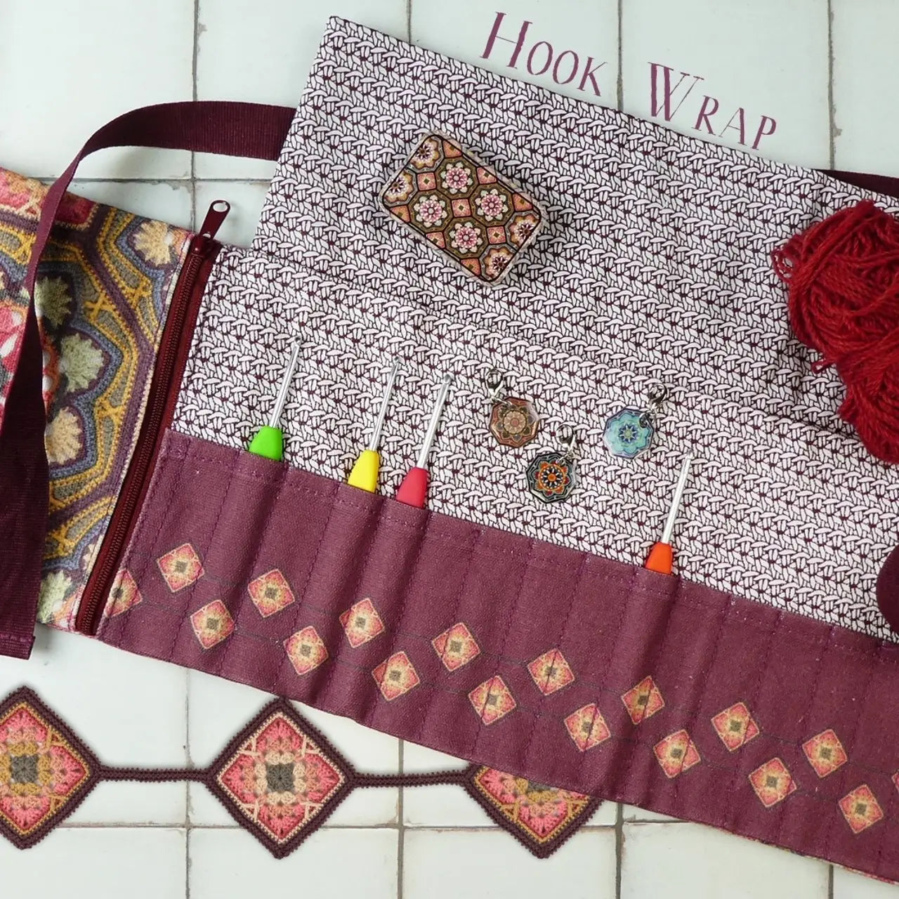Crochet Hook Wrap - Janie Crow