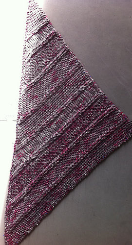 Tunisian 201: Bias Sampler Shawl