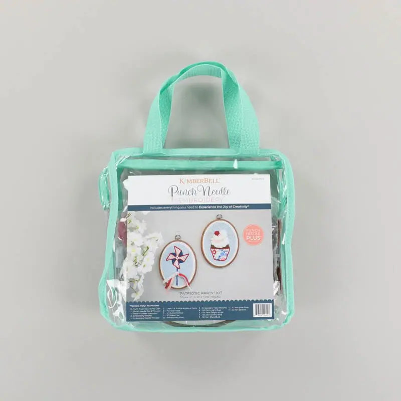 Patriotic Party! Punch Needle Plus Embroidery Kit
