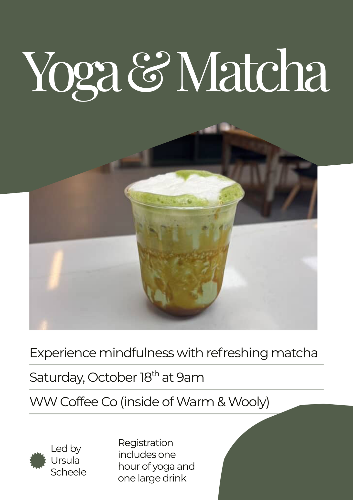 Yoga & Matcha Morning at WW Coffee Co