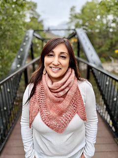 The Alia Shawl (Tunisian Crochet) Kit