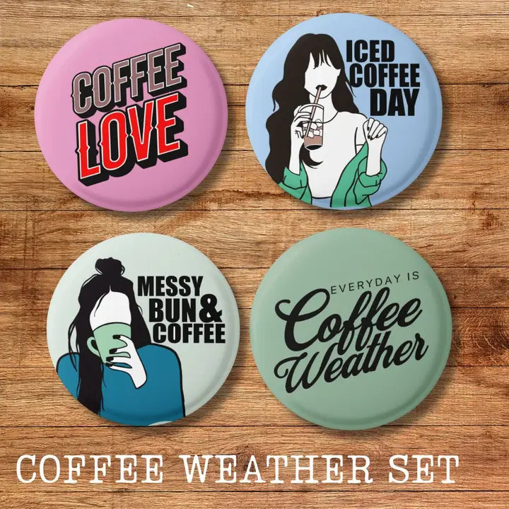 Button Vibe Pin Set's
