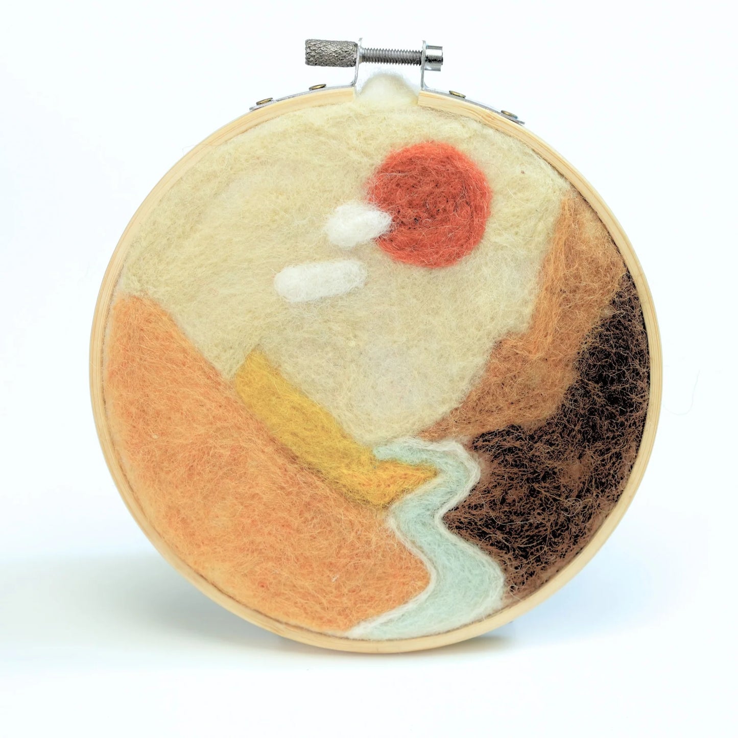 Painting with Wool - Amber Valley Landscape Needle Felting Kit