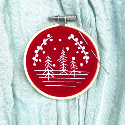Hand Embroidery Ornament Kit