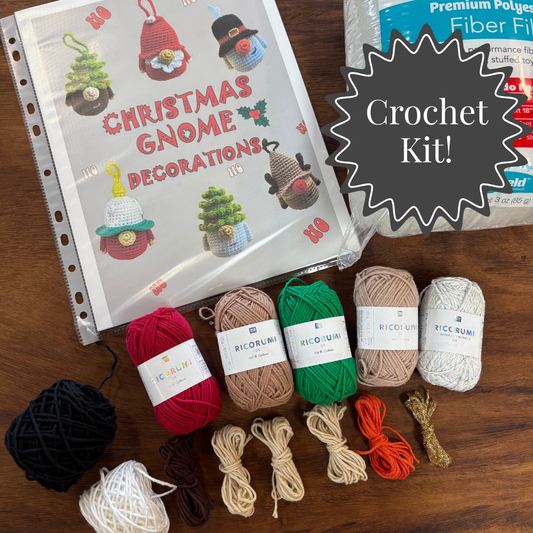 Christmas Gnomes Crochet Kit