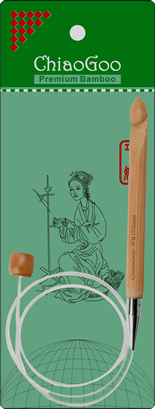 ChiaoGoo Flexible Patina Tunisian Crochet Hook
