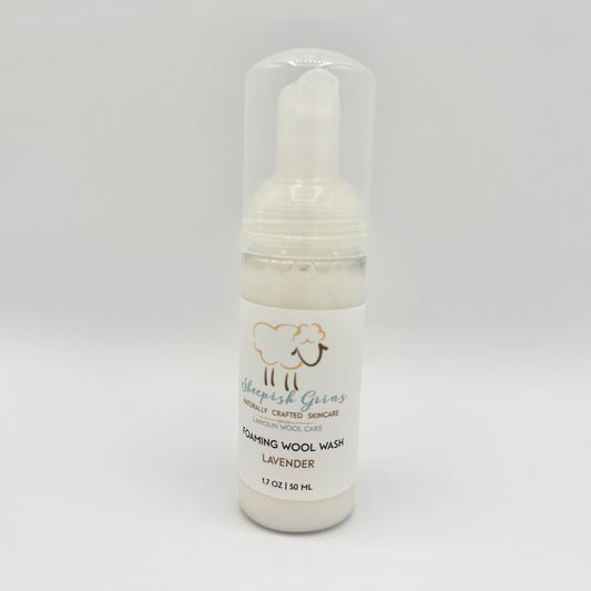 Sheepish Grins Mini Foaming Wool Wash - Laundry Detergent