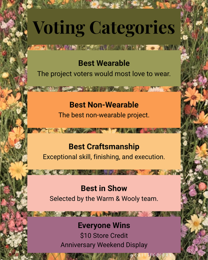 7 Wooly Wonders Contest – Fall 2026