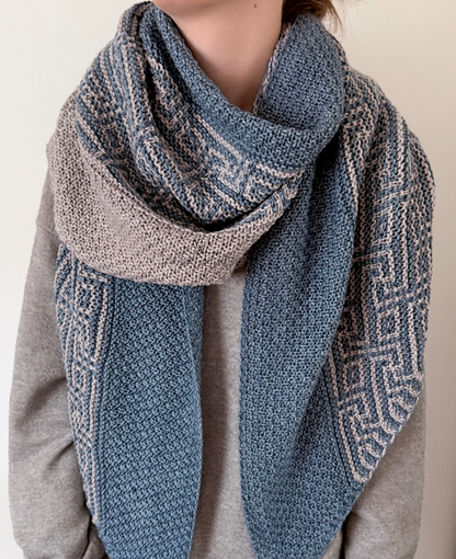 Still Time to Make It: Another Angle Shawl Kit (Knit)
