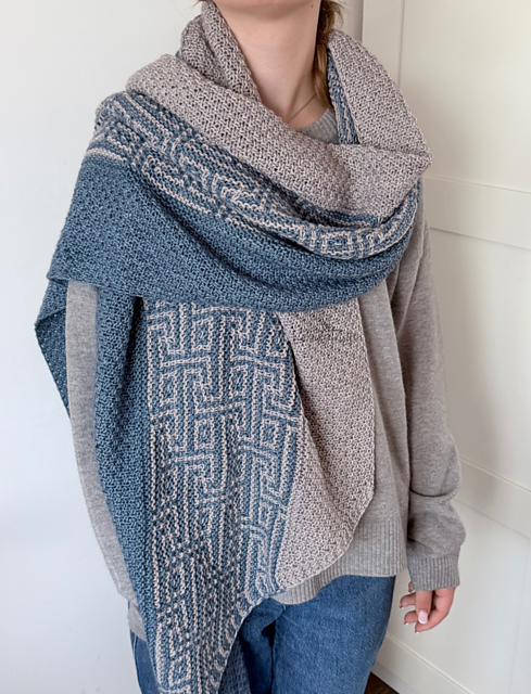 Still Time to Make It: Another Angle Shawl Kit (Knit)