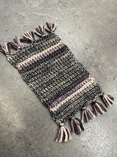 Tunisian Crochet 101: Baby Cakes Mug Rug