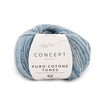 Puro Cotone Tones: CONCEPT 100% Vegan Cotton Yarn