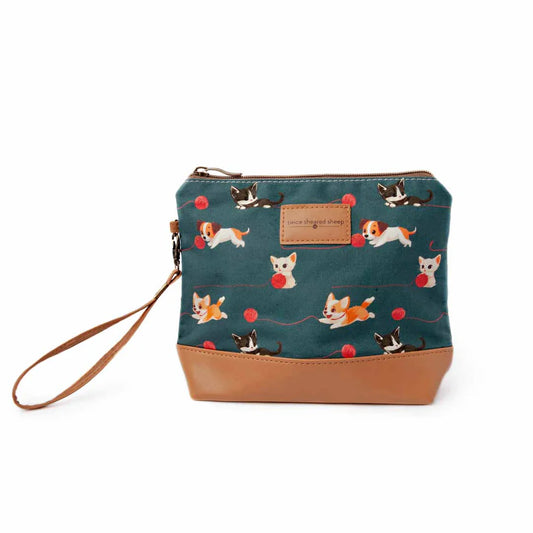 Mini Trini Bag – Small Zippered Sock Project Bag