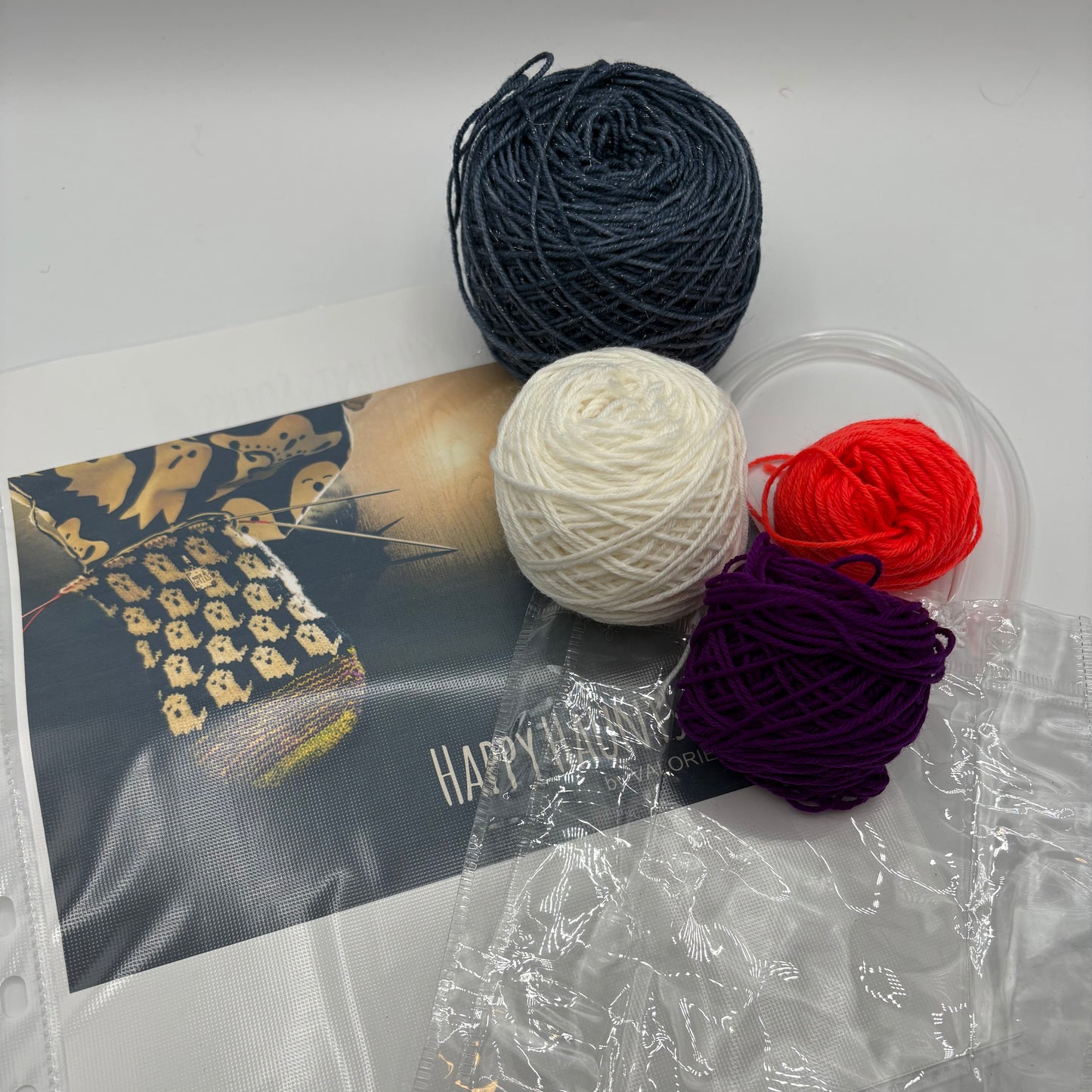 Ghost Sock Knitting Kit