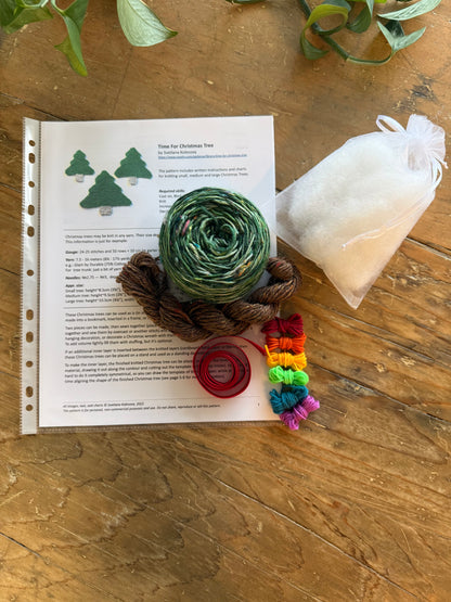 Time for Christmas Tree Knitting Kit