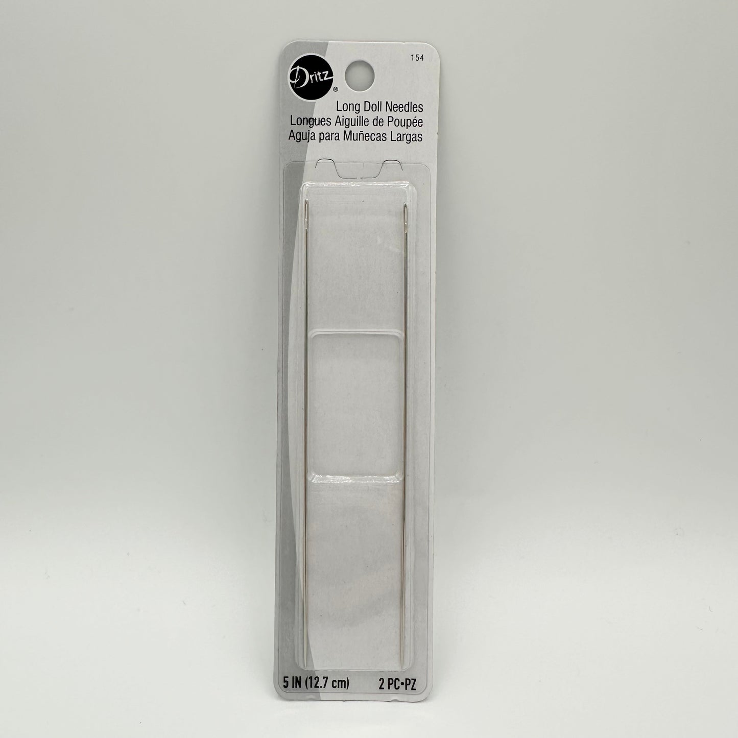 Long Doll Needles 5" 2pc