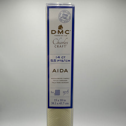 Aida Cloth 14ct 15 in by 18 in Tube Pack