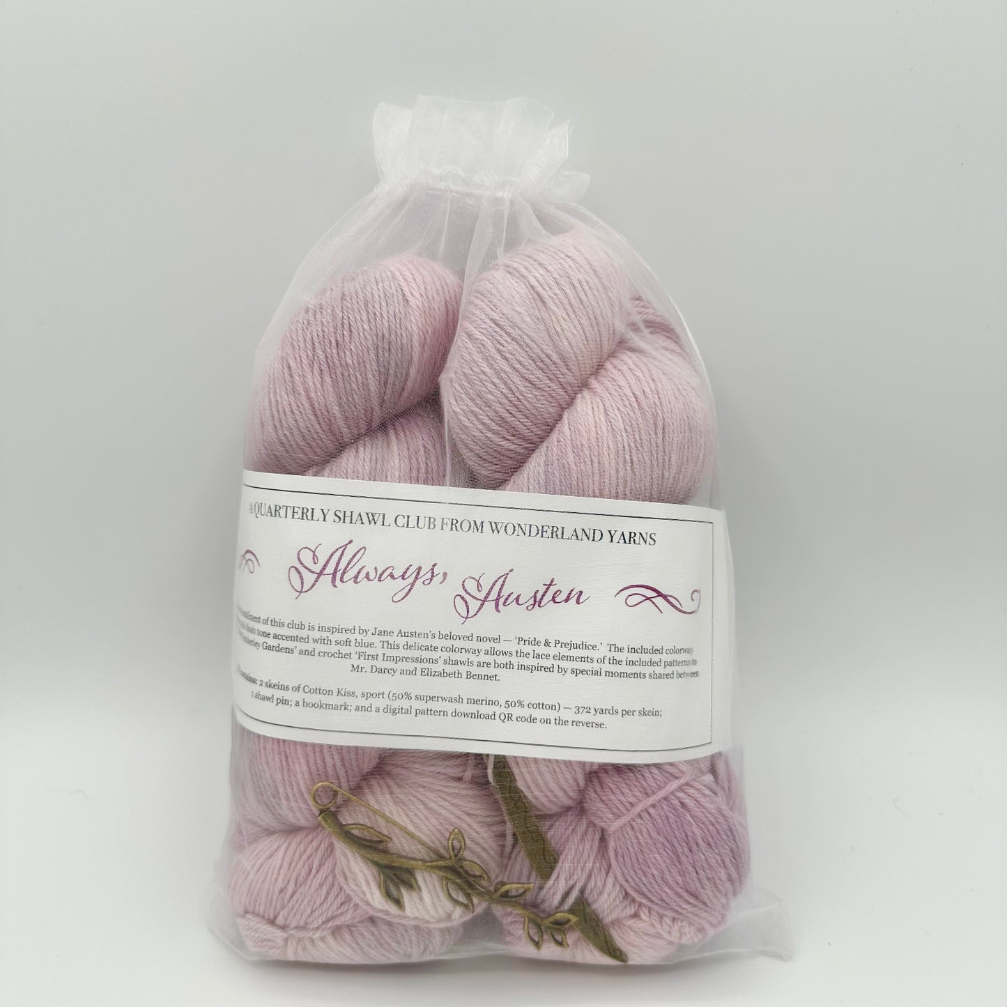 Jane Austen Shawl Kit (Knit & Crochet)