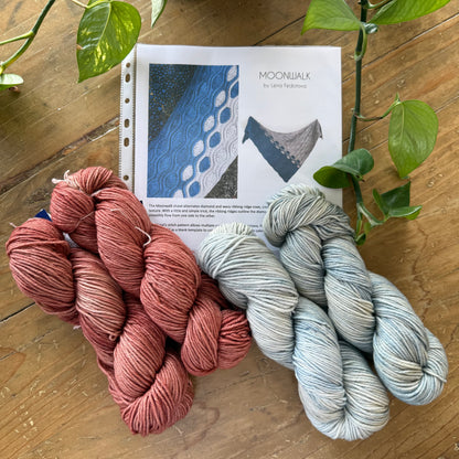 Moonwalk Shawl (Crochet) Kit
