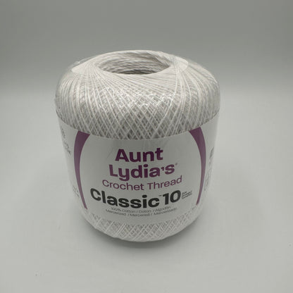 Aunt Lydia’s Crochet Thread Classic 10