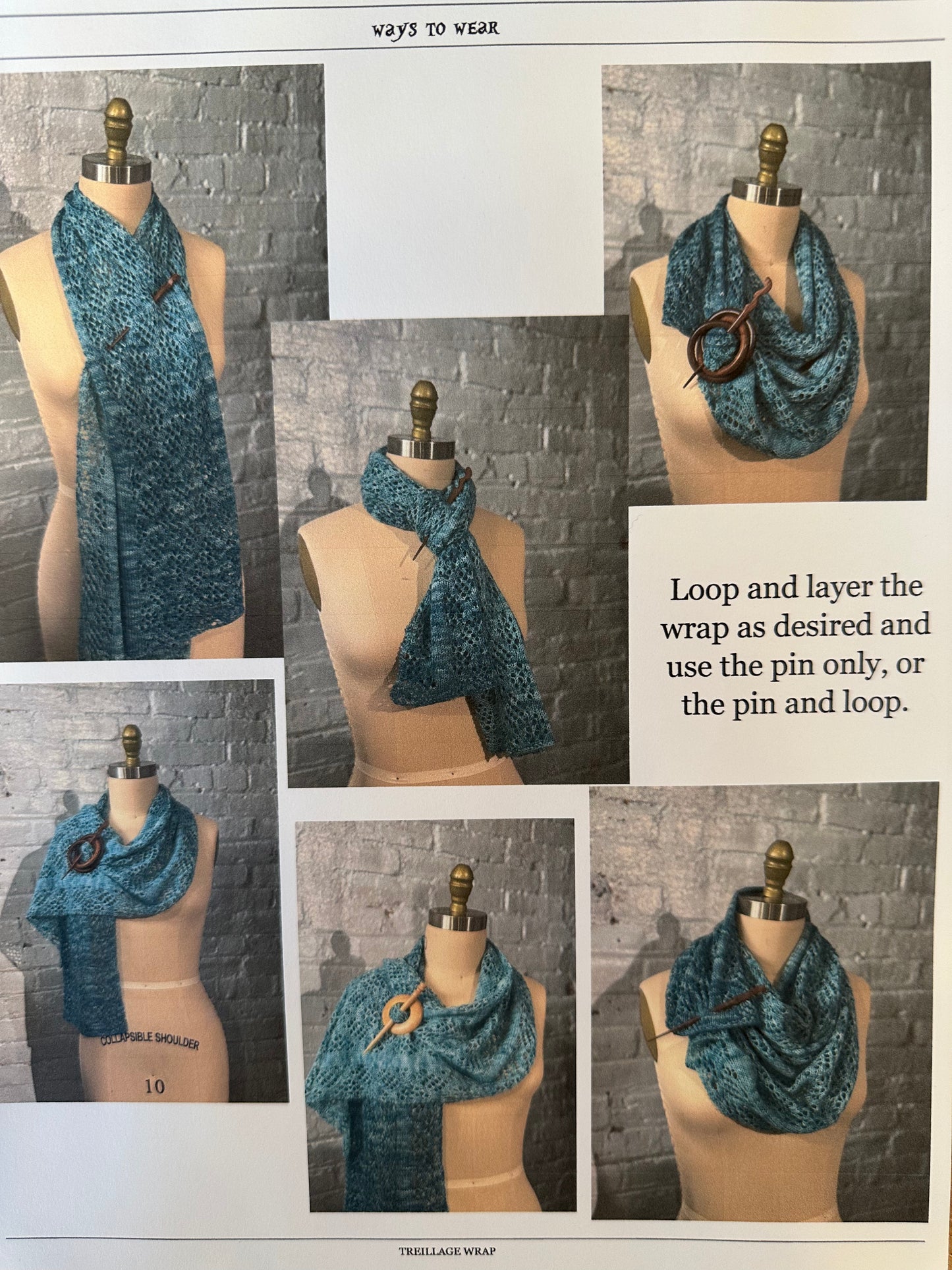 Jane Austen Shawl Kit (Knit & Crochet)