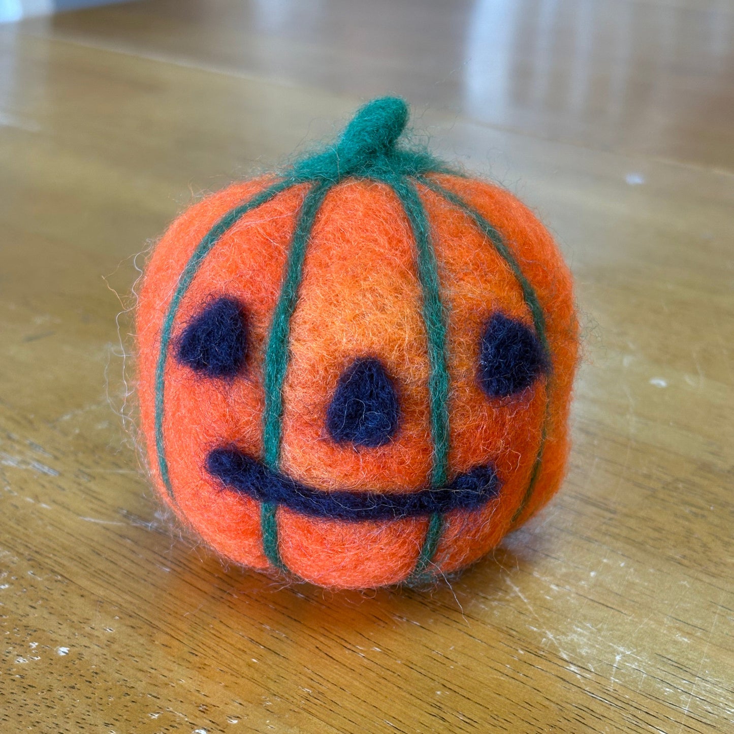 Needle Felting 101: Harvest Pumpkin