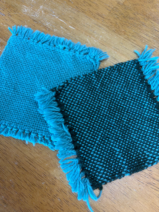 Weaving 101: Coasters