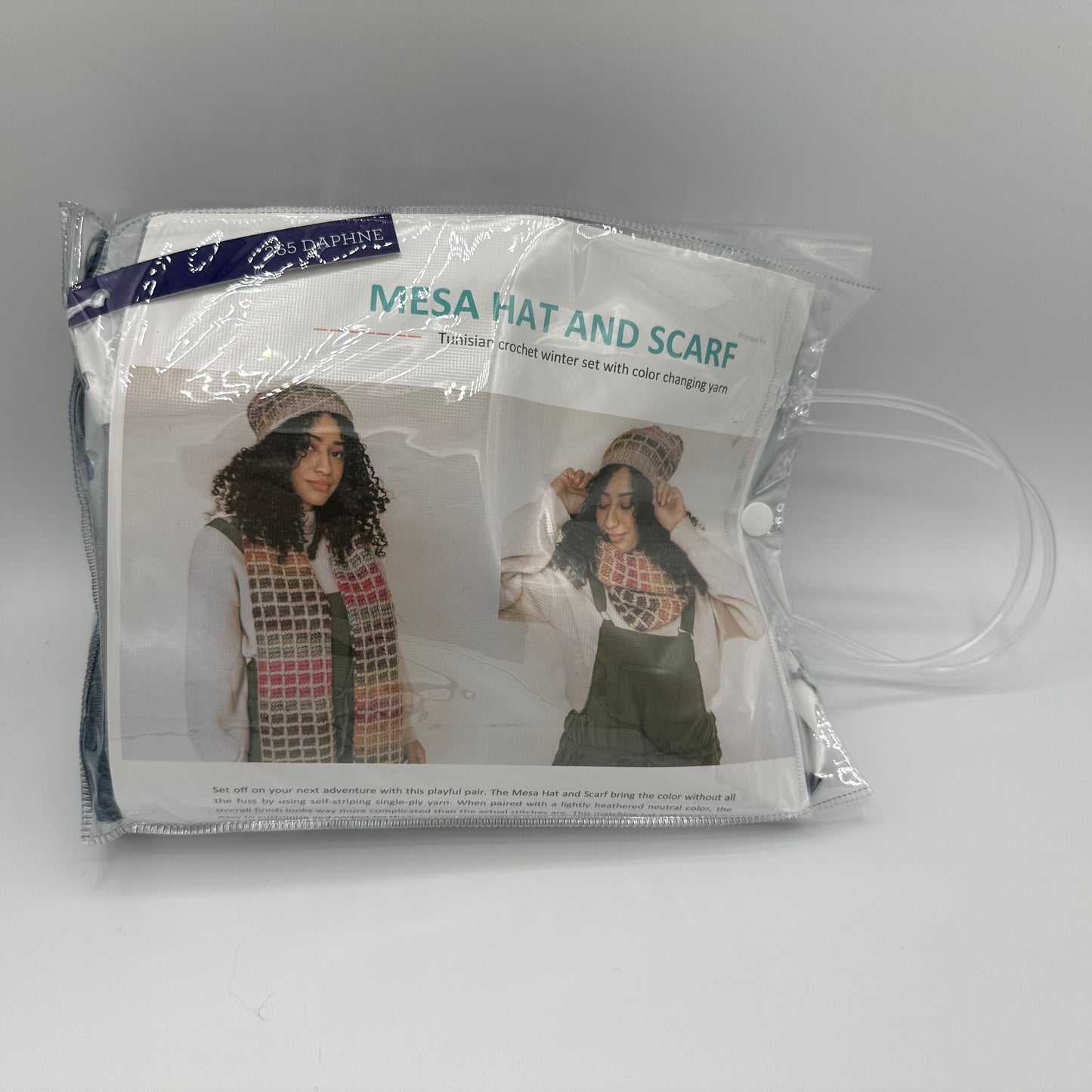 Mesa Hat and Scarf Tunisian Crochet Kit