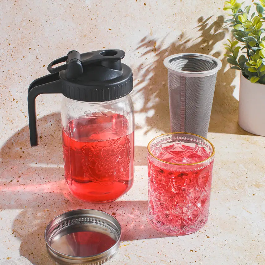 Maison Brew- Cold Brew Iced Tea Mason Jar