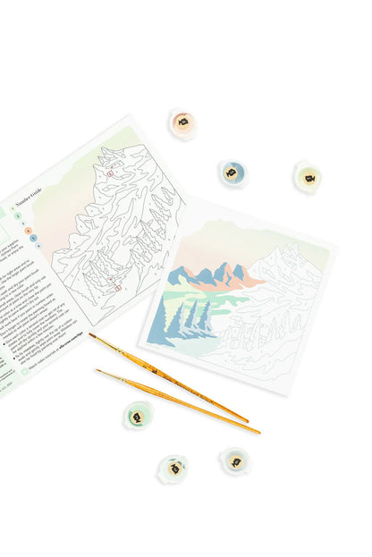 Paint-by-Number Mini Kit